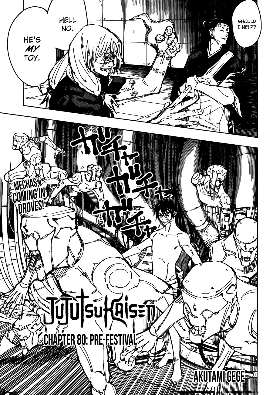 Jujutsu Kaisen Chapter 80 image 01